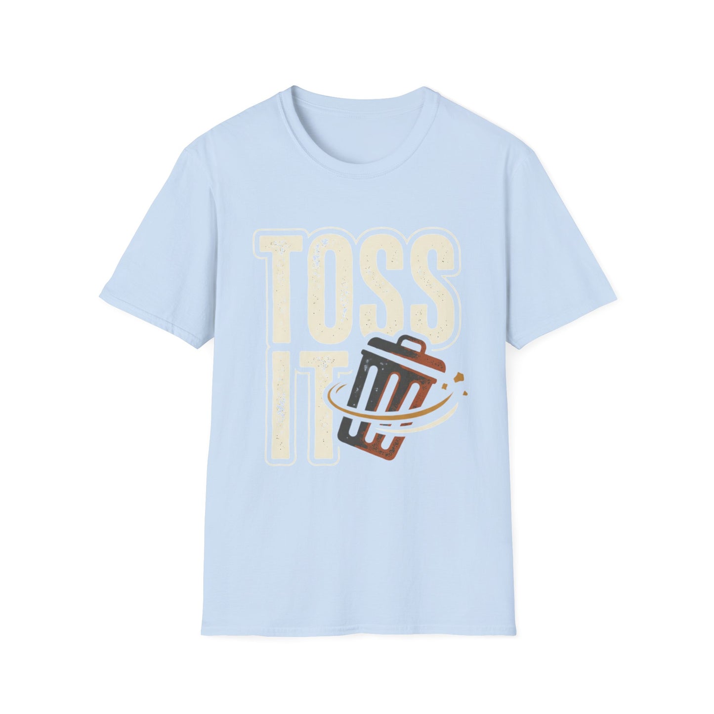 Toss It Graphic T‑Shirt — Casual Recycling / Trash Toss Tee