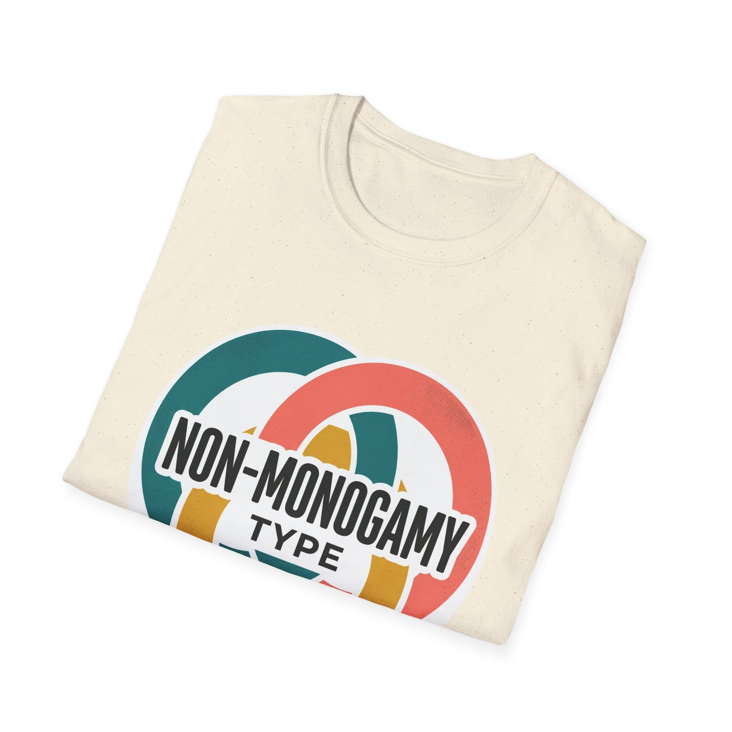 Non-Monogamy Type T-Shirt — Retro Polyamory Pride Tee Printify