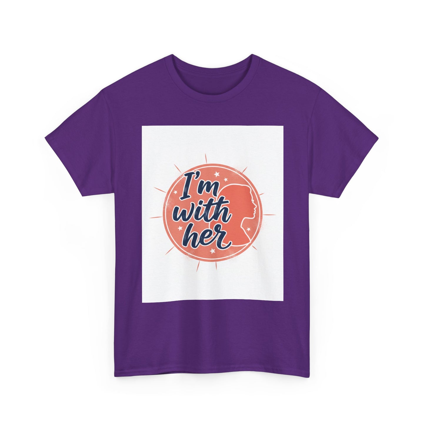 I'm With Her Tee — Feminist Equality Graphic T-Shirt