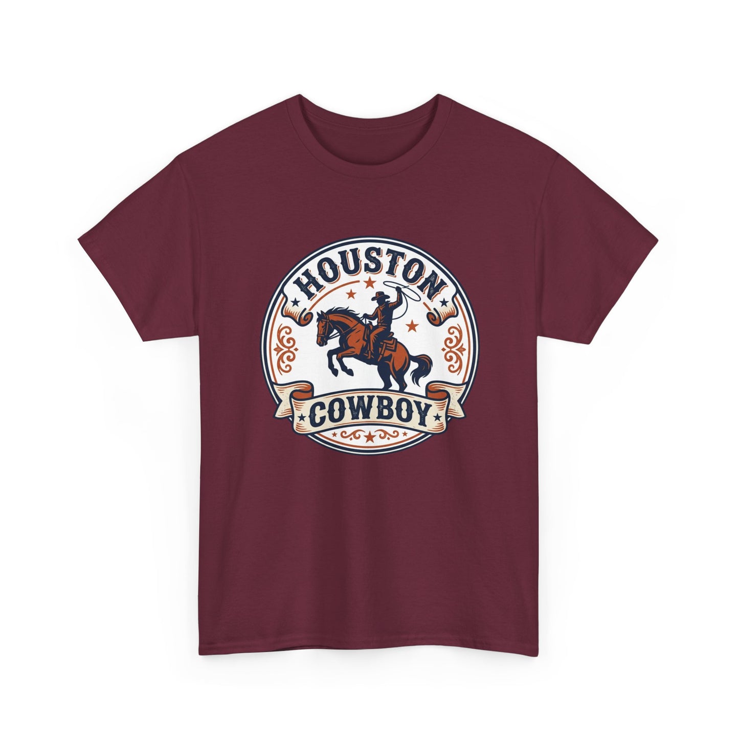 Houston Cowboy T-Shirt – Rodeo Western Graphic Tee