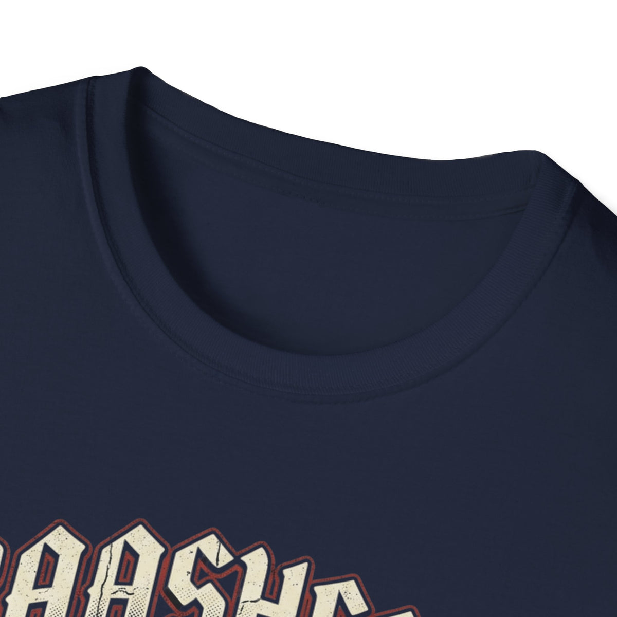 Basshead Skull T-Shirt — “I Make Everyone Listen to My Music, Crank It Up!” Guitar & Speaker Rock Tee
