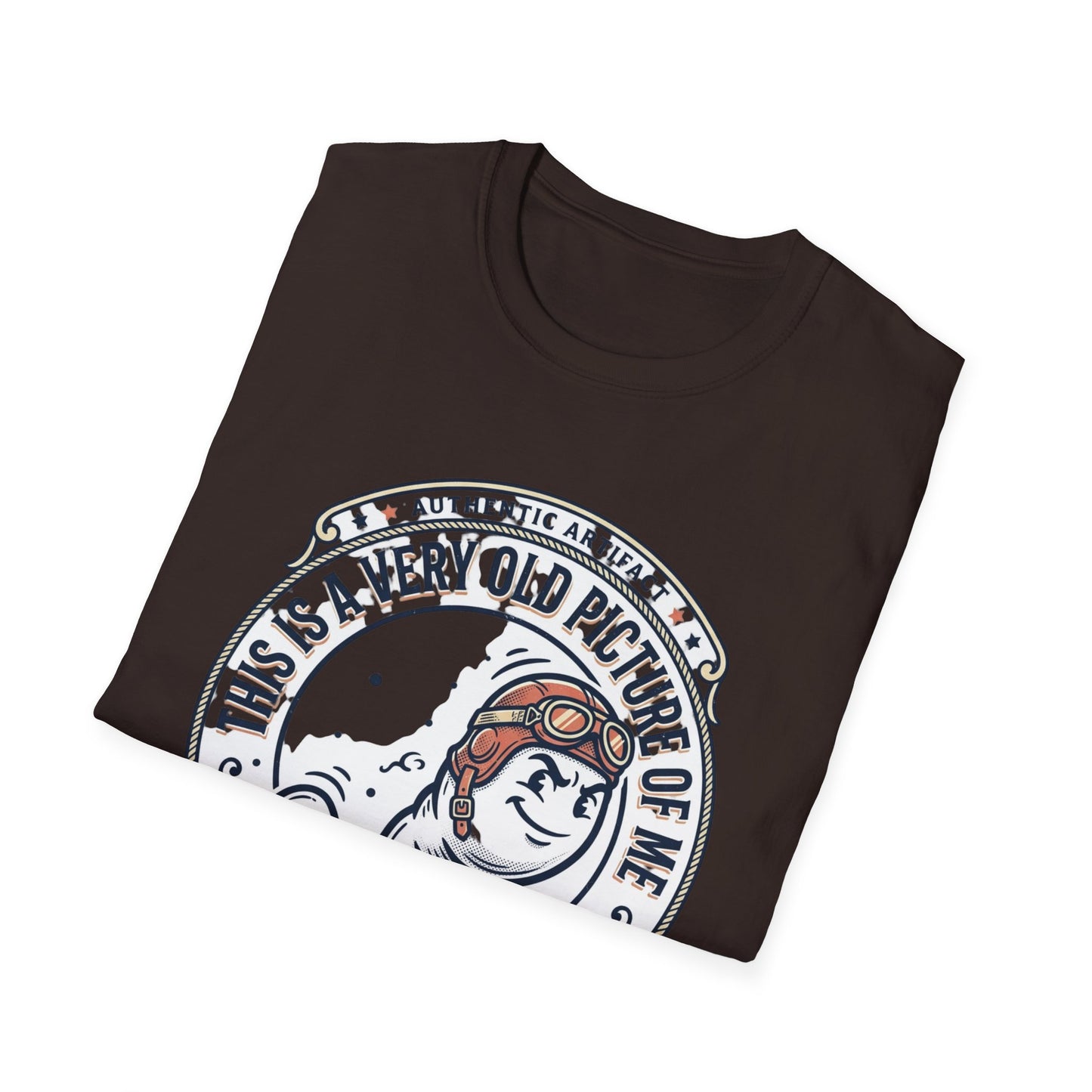 "This Is A Very Old Picture Of Me" Retro Marine Tee