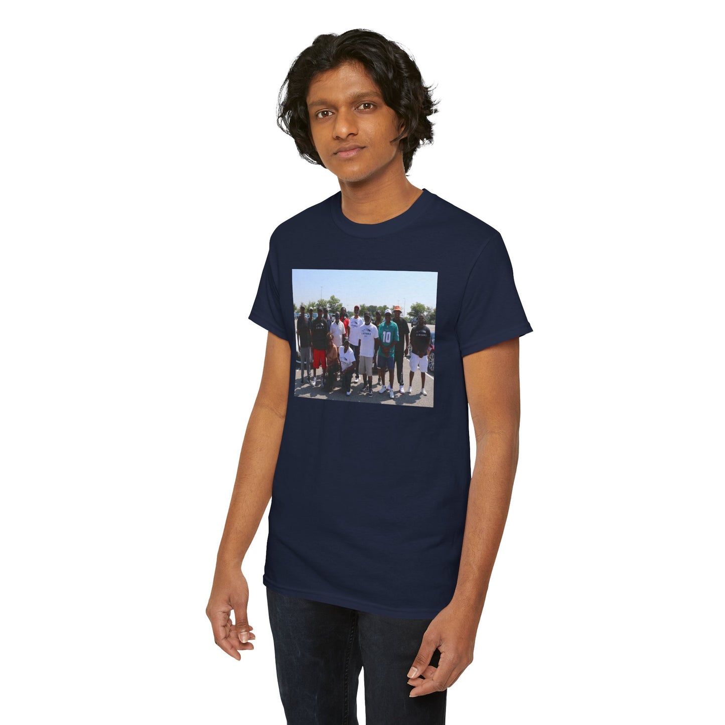 C-RYDERZ Group Photo Custom Tee — Personalized Reunion & Team Picture Shirt Printify