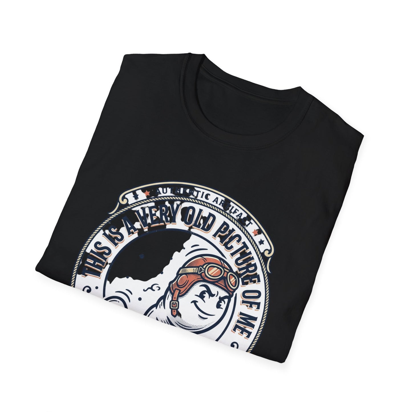 "This Is A Very Old Picture Of Me" Retro Marine Tee