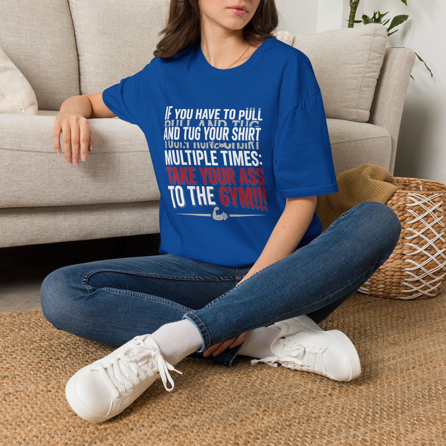 Take Your Ass to the Gym T‑Shirt — Funny Motivational Workout Tee