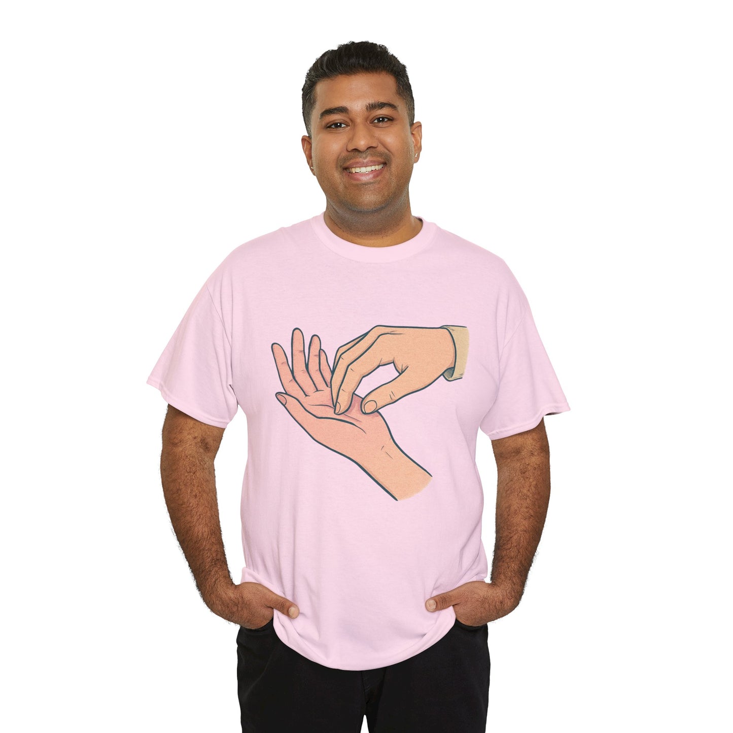 T-Shirt - Gentle Palm Reading Illustration Tee