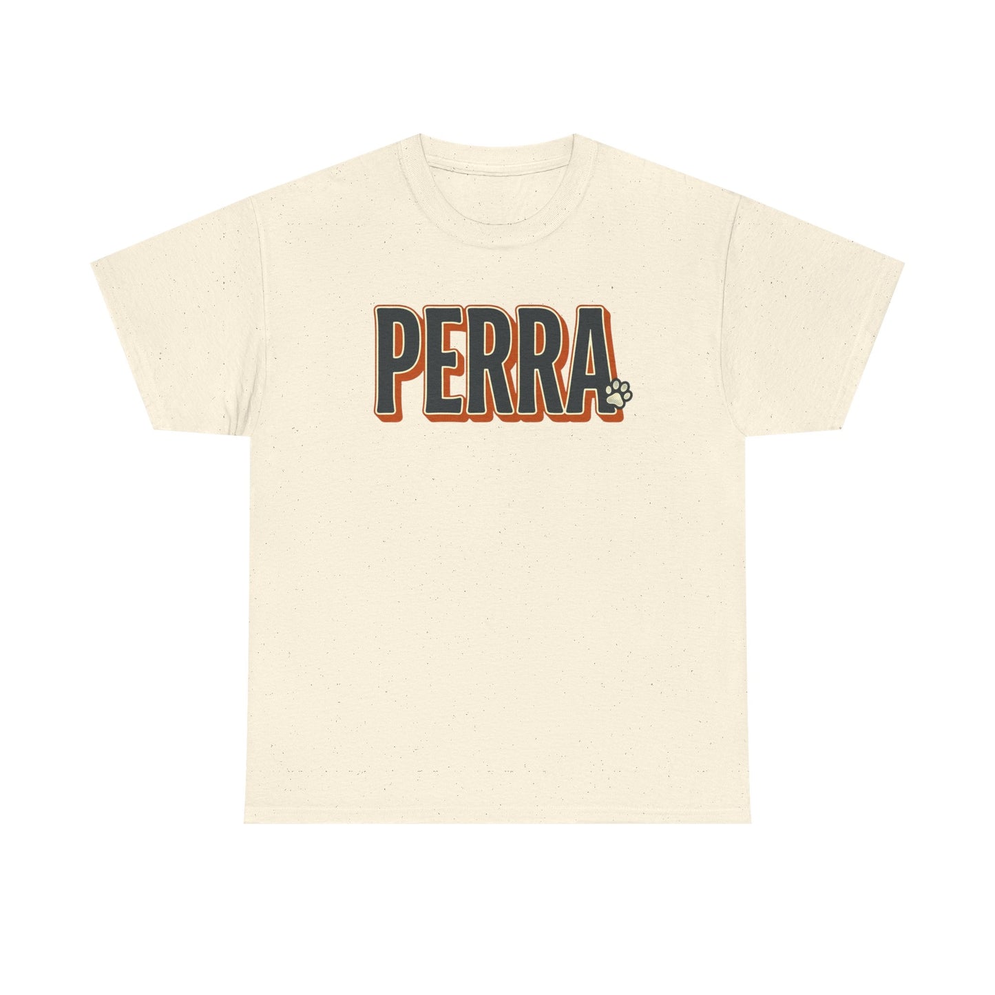 Perra Graphic Tee – Bold Retro Lettering T-Shirt