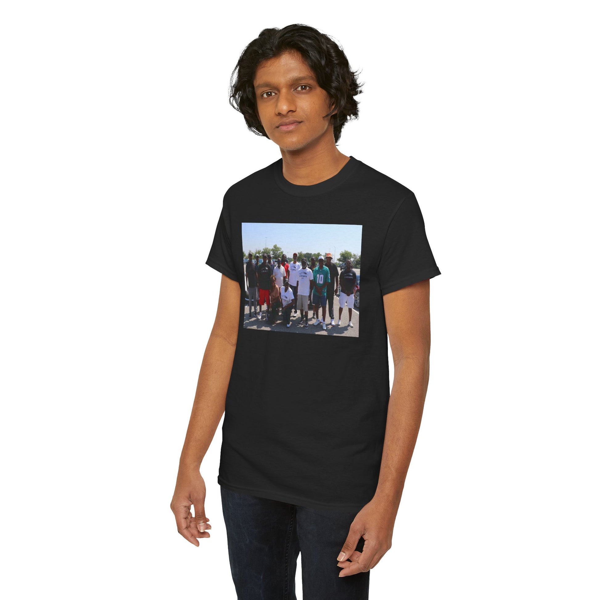 C-RYDERZ Group Photo Custom Tee — Personalized Reunion & Team Picture Shirt Printify
