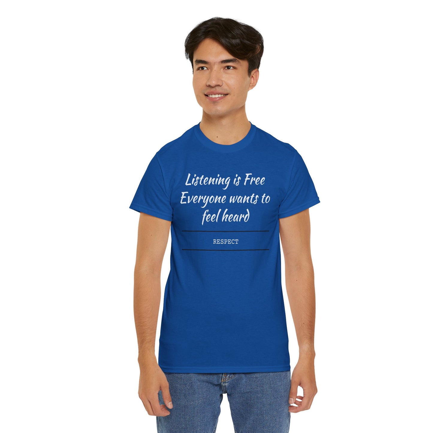 Listening is Free, Feel Heard