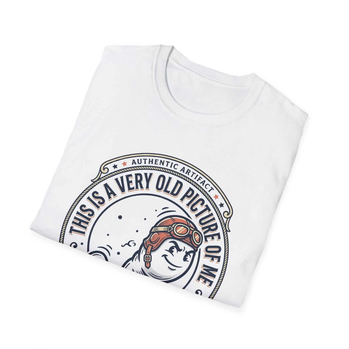 "This Is A Very Old Picture Of Me" Retro Marine Tee