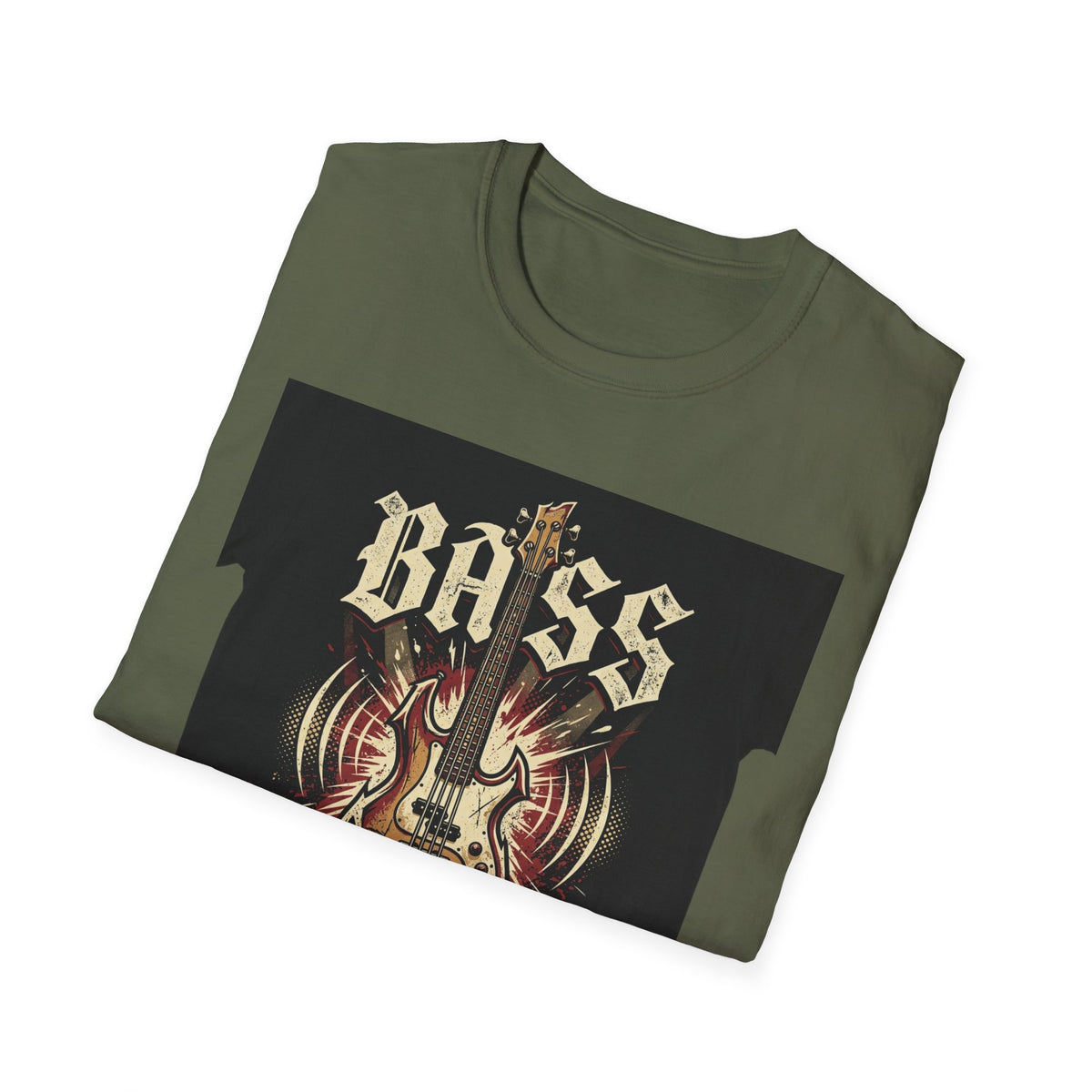 Bass Guitar T-Shirt — "Bass: If You Got It, Crank It Up!" Rock Music Tee