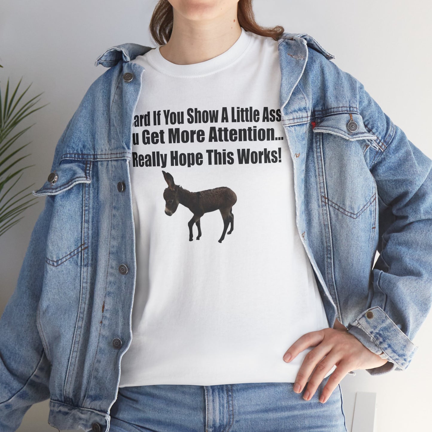 Funny Donkey Quote Tee
