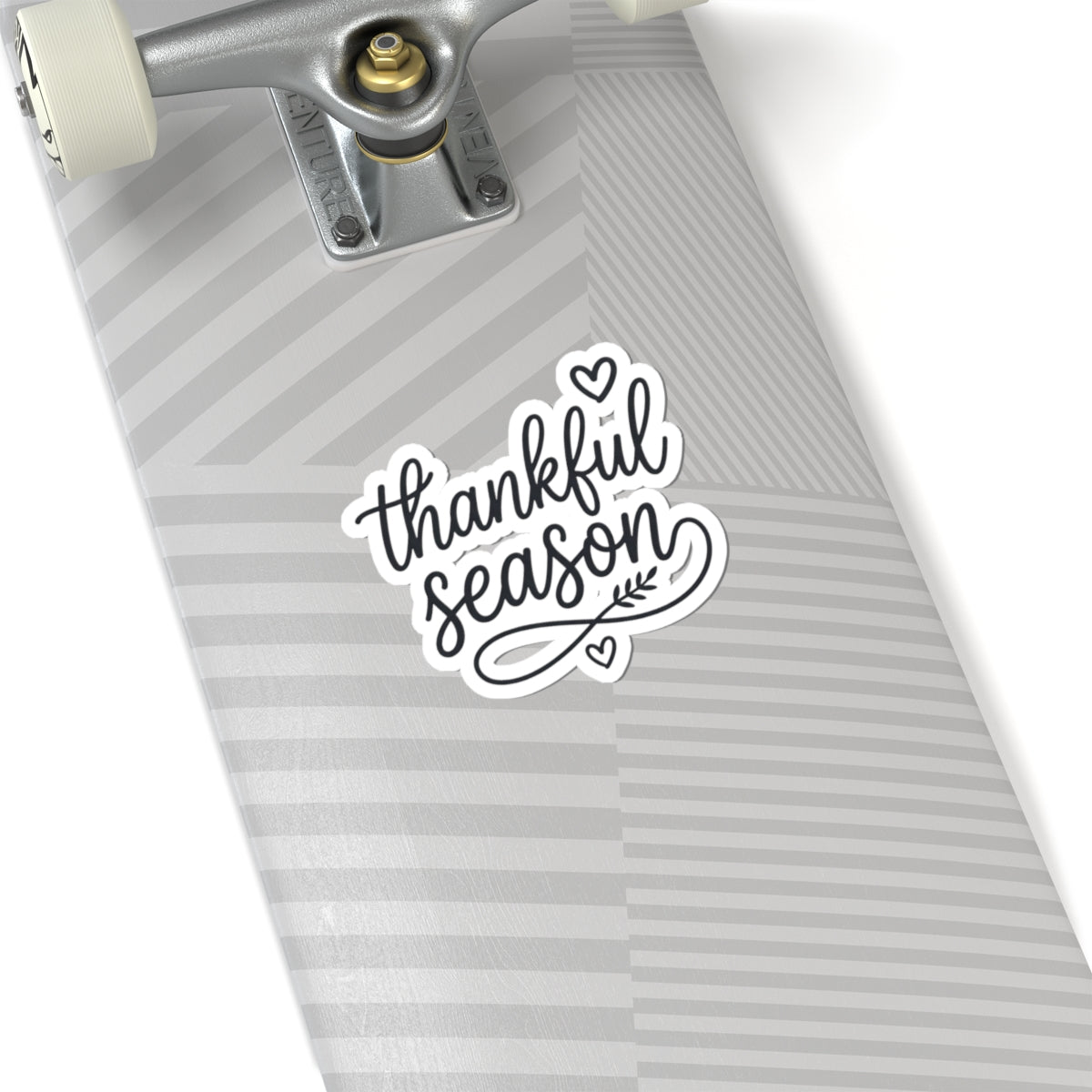 Thankful Season Sticker | Thanksgiving Fall, Harvest Script Vinyl