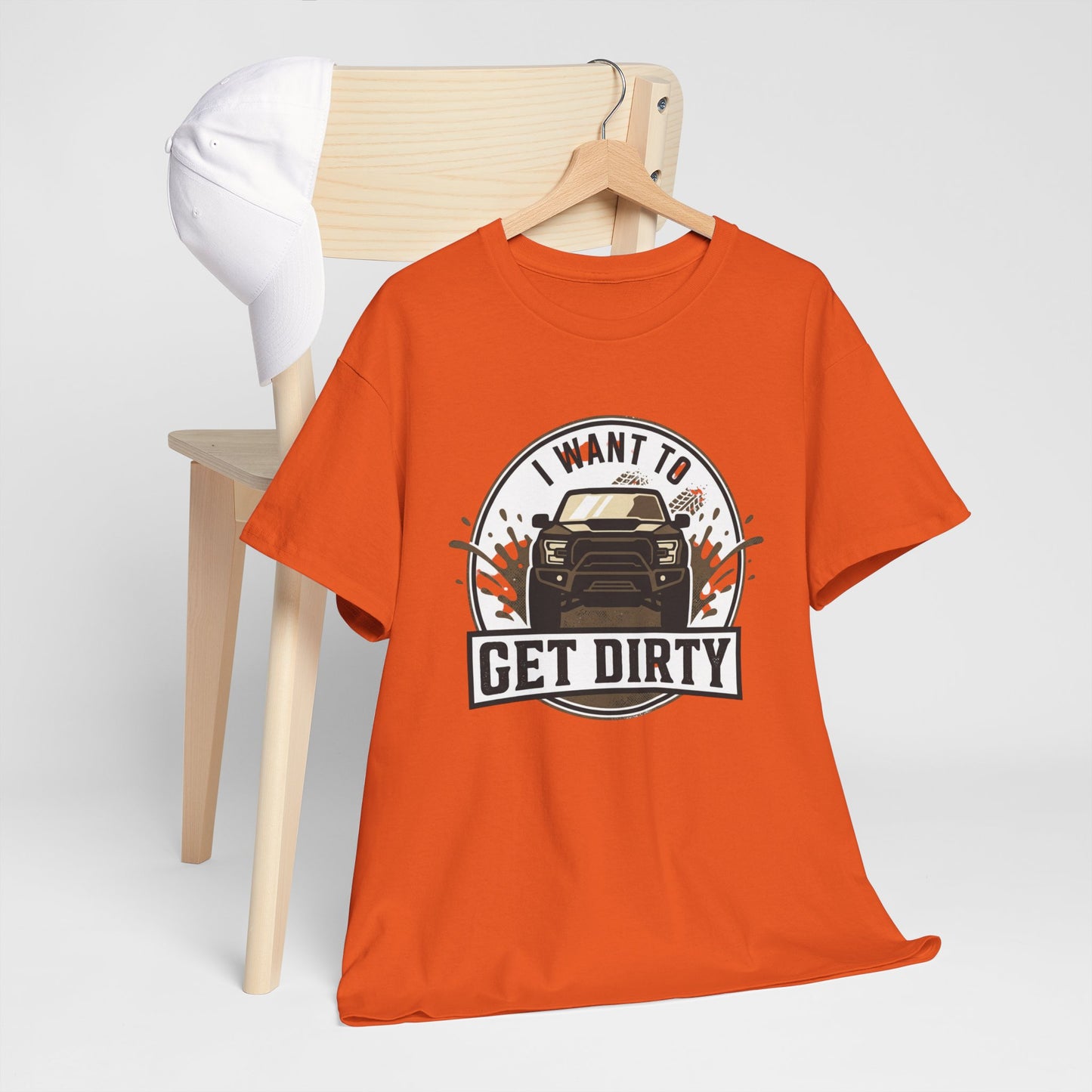 Get Dirty Truck Tee — Off-Road Adventure Graphic T-Shirt