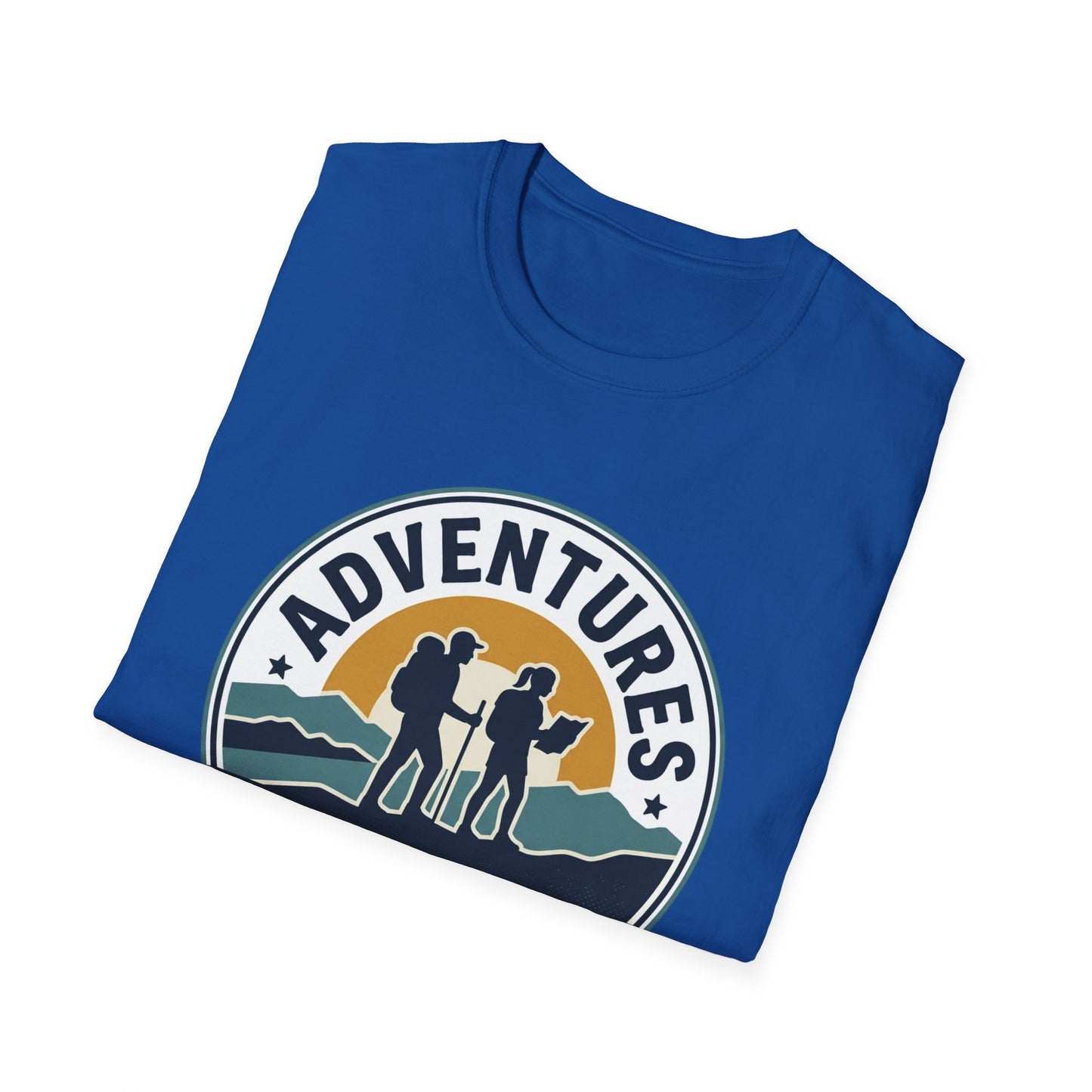 Adventures Are Better Together T-Shirt — Couples Hiking Outdoor Graphic Tee