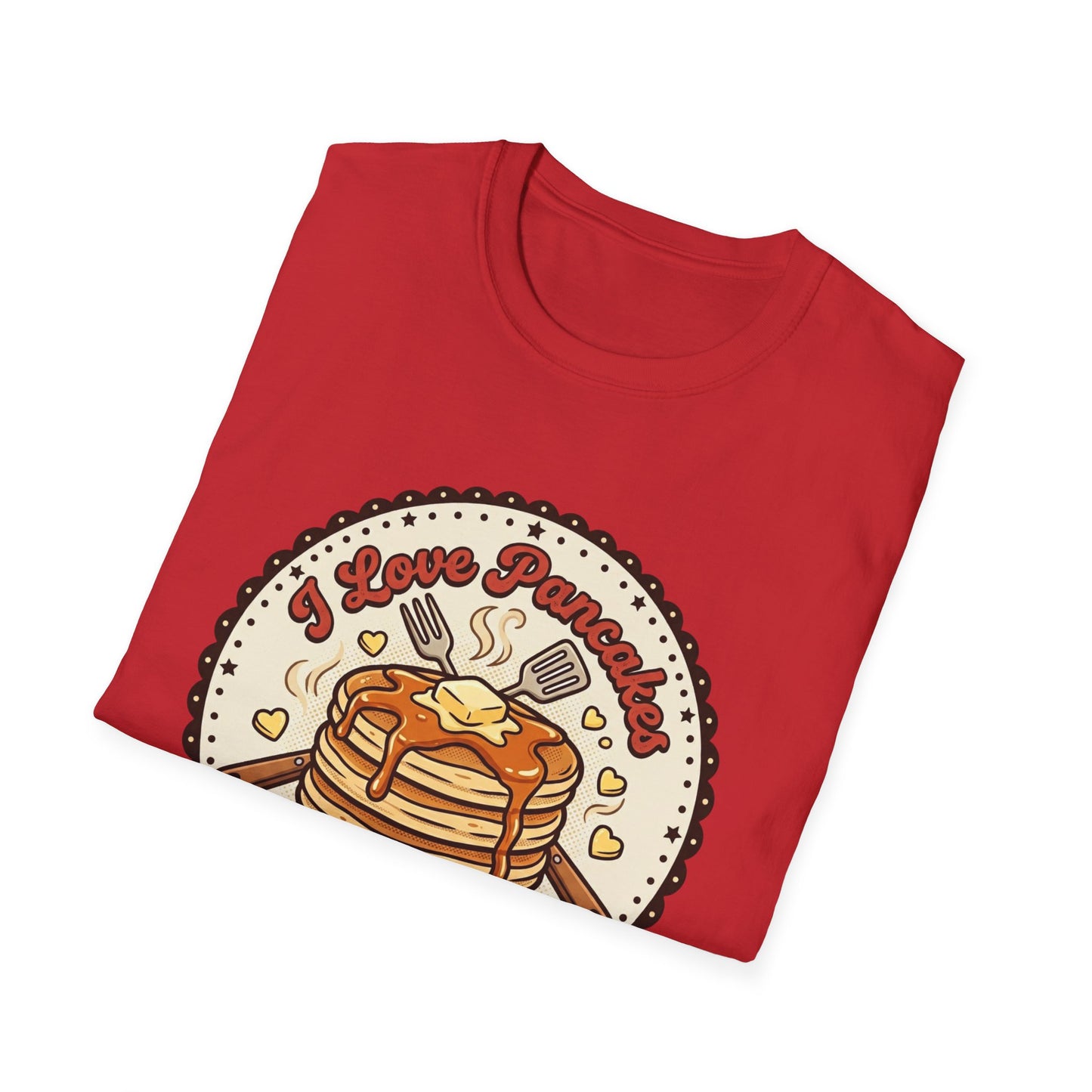 Pancake Love T-Shirt — Cute Stack of Pancakes Breakfast Tee