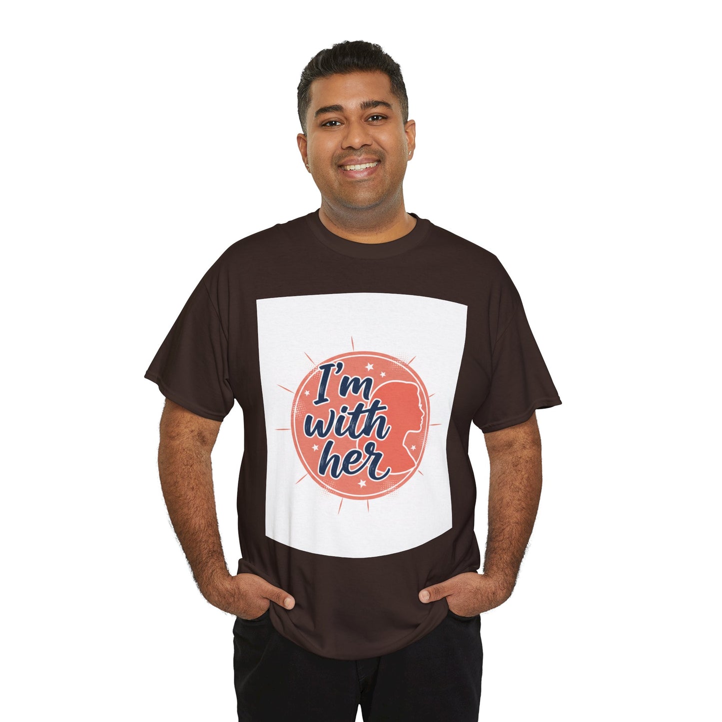 I'm With Her Tee — Feminist Equality Graphic T-Shirt