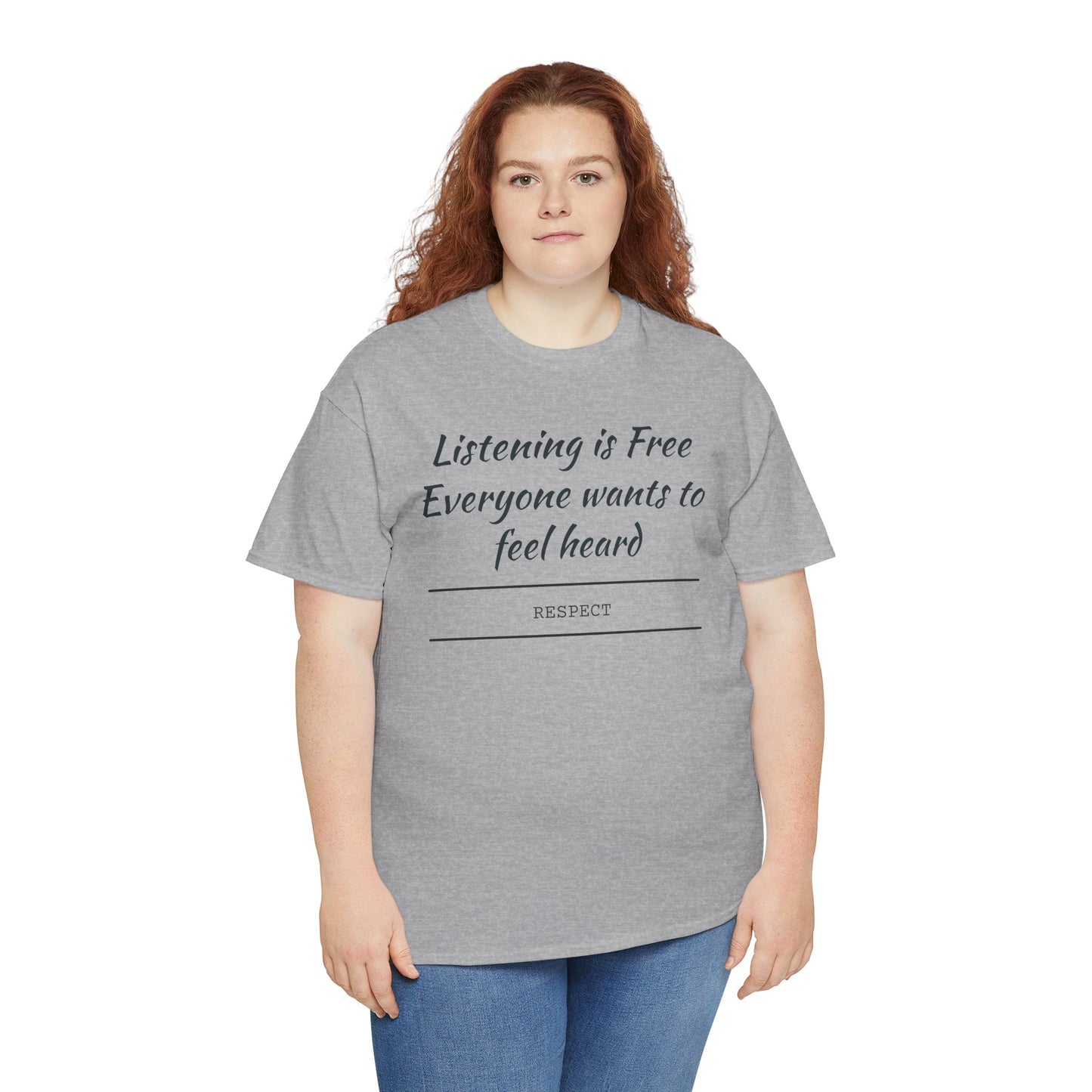 Listening is Free, Feel Heard