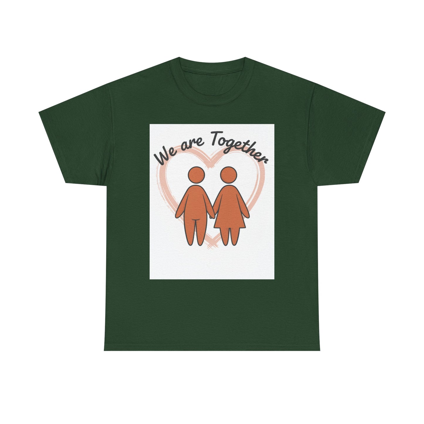 We Are Together Couple Tee — Matching Relationship T-Shirt