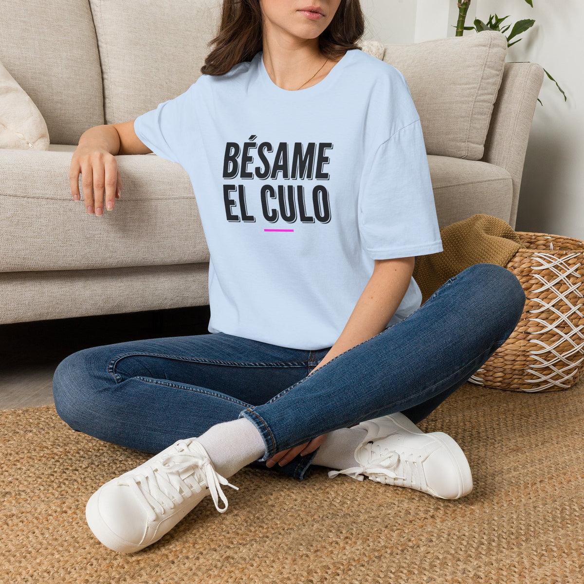 Bésame El Culo Graphic T-Shirt — Funny Spanish Slogan Tee