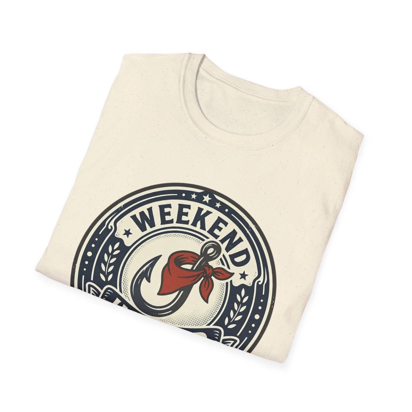 Weekend Hooker Fishing T-Shirt — Retro Angler Logo Tee
