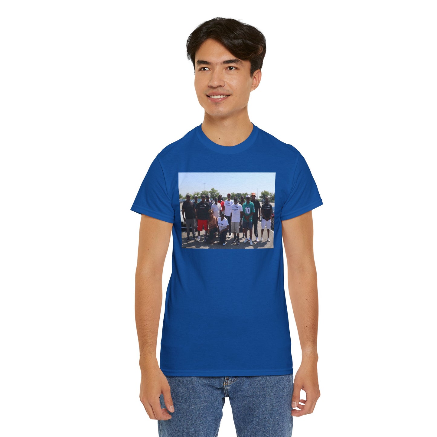 C-RYDERZ Group Photo Custom Tee — Personalized Reunion & Team Picture Shirt Printify