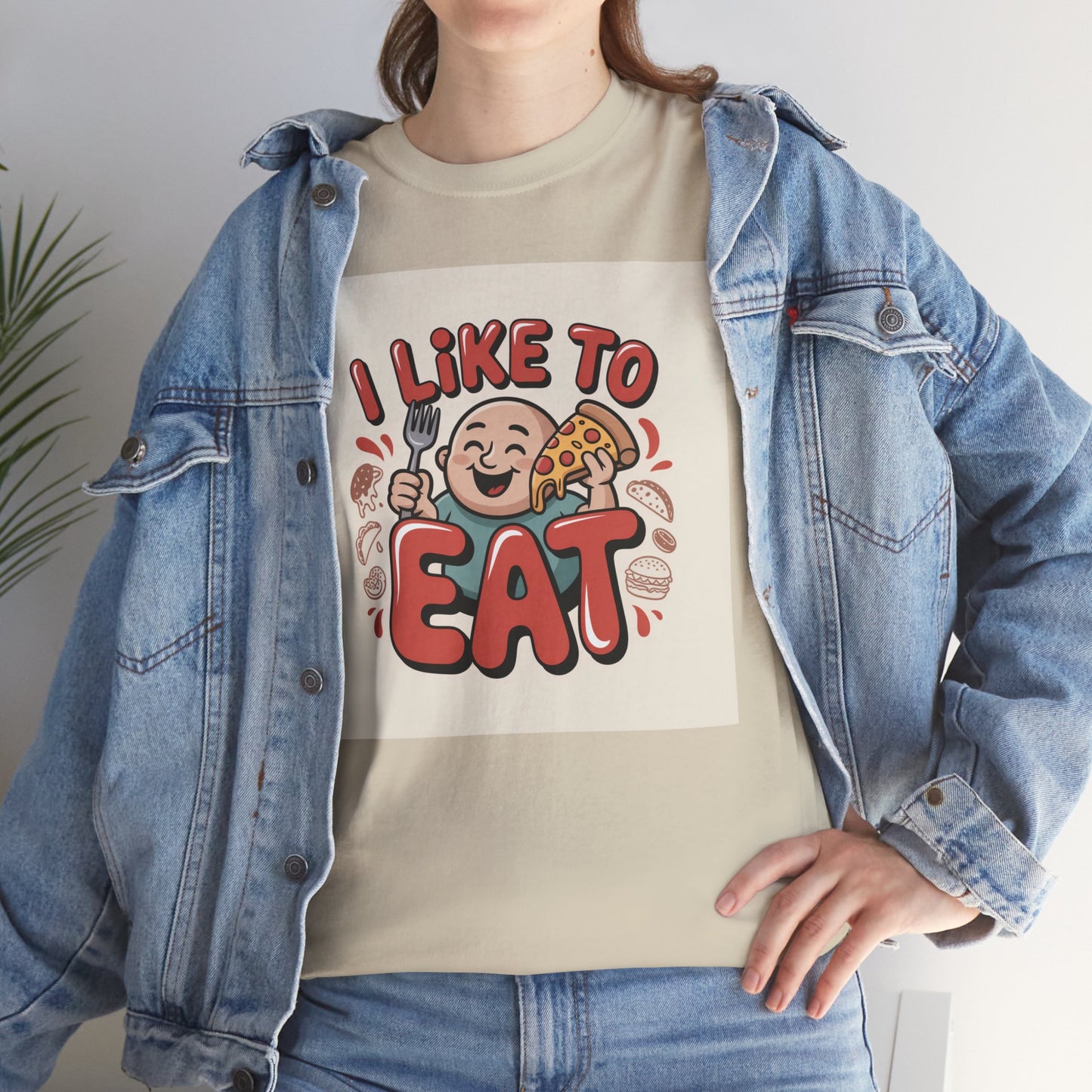 I Like To Eat T-Shirt — Funny Food Lover Graphic Tee