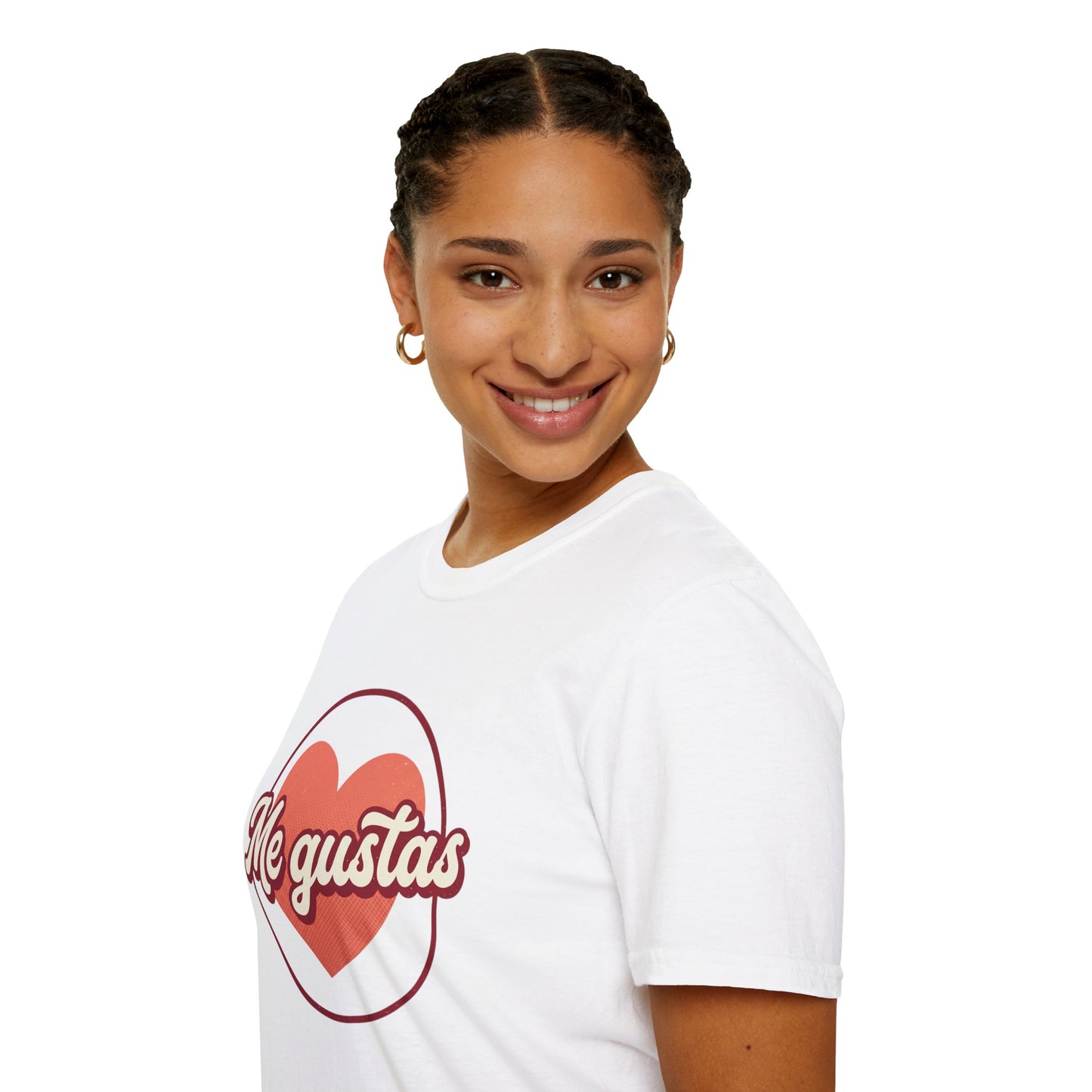 Me Gustas Heart T-Shirt — Spanish Love Graphic Tee