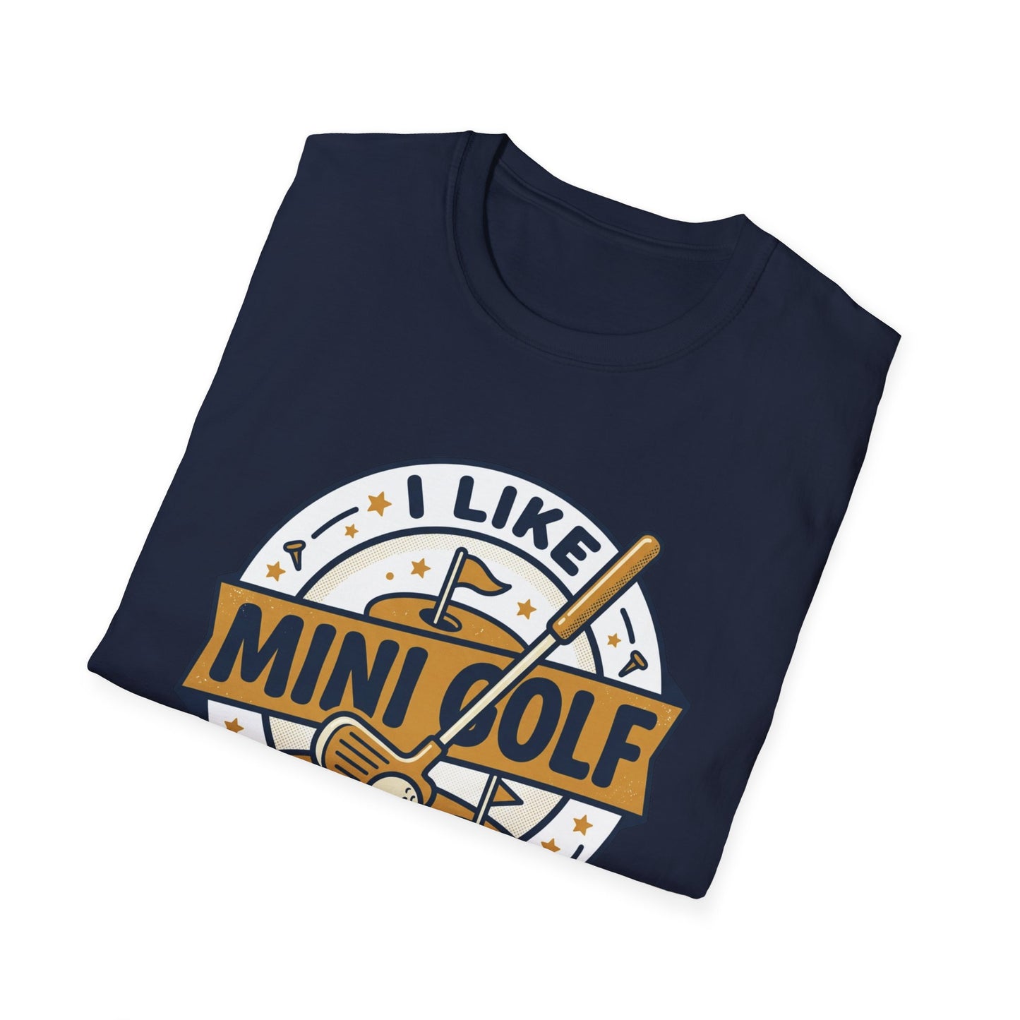I Like Mini Golf T-Shirt — Retro Mini-Golf Graphic Tee for Fans & Players