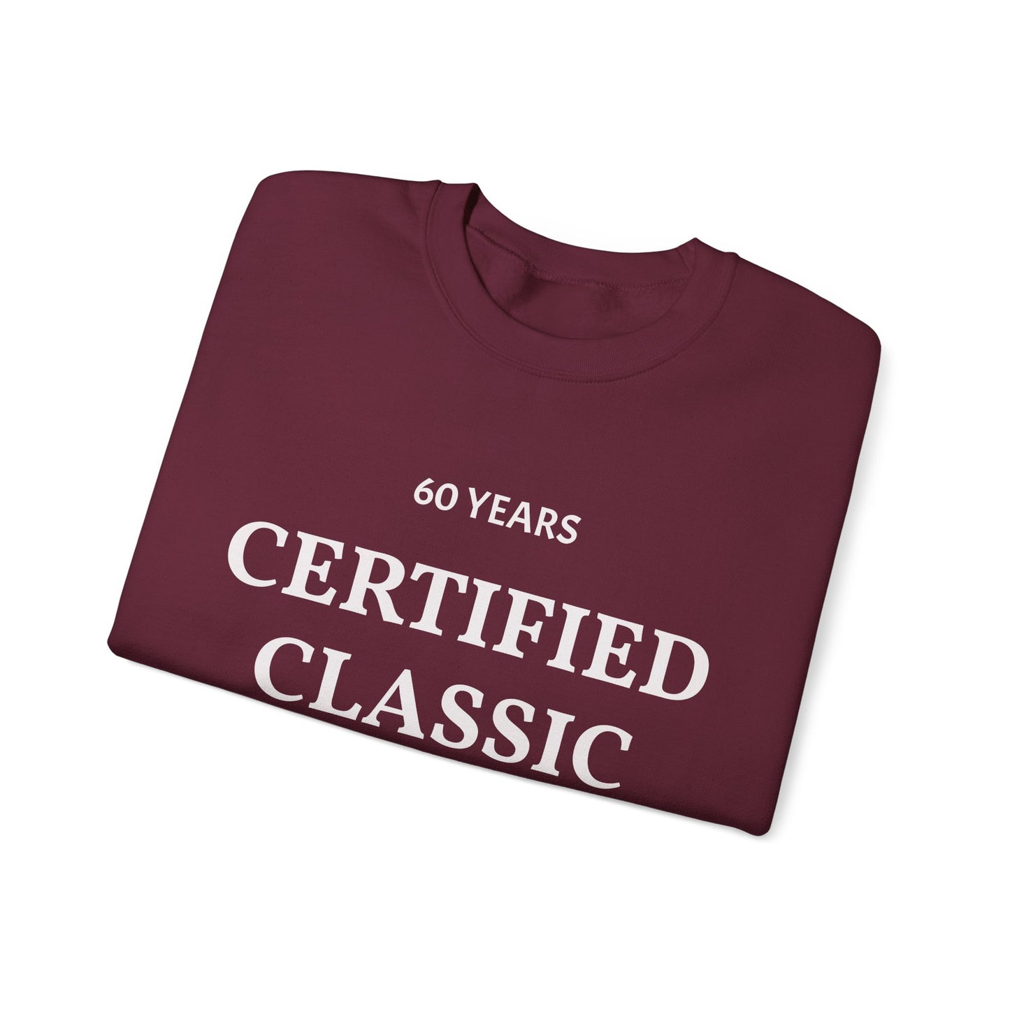 60 Years Certified Classic Sweatshirt