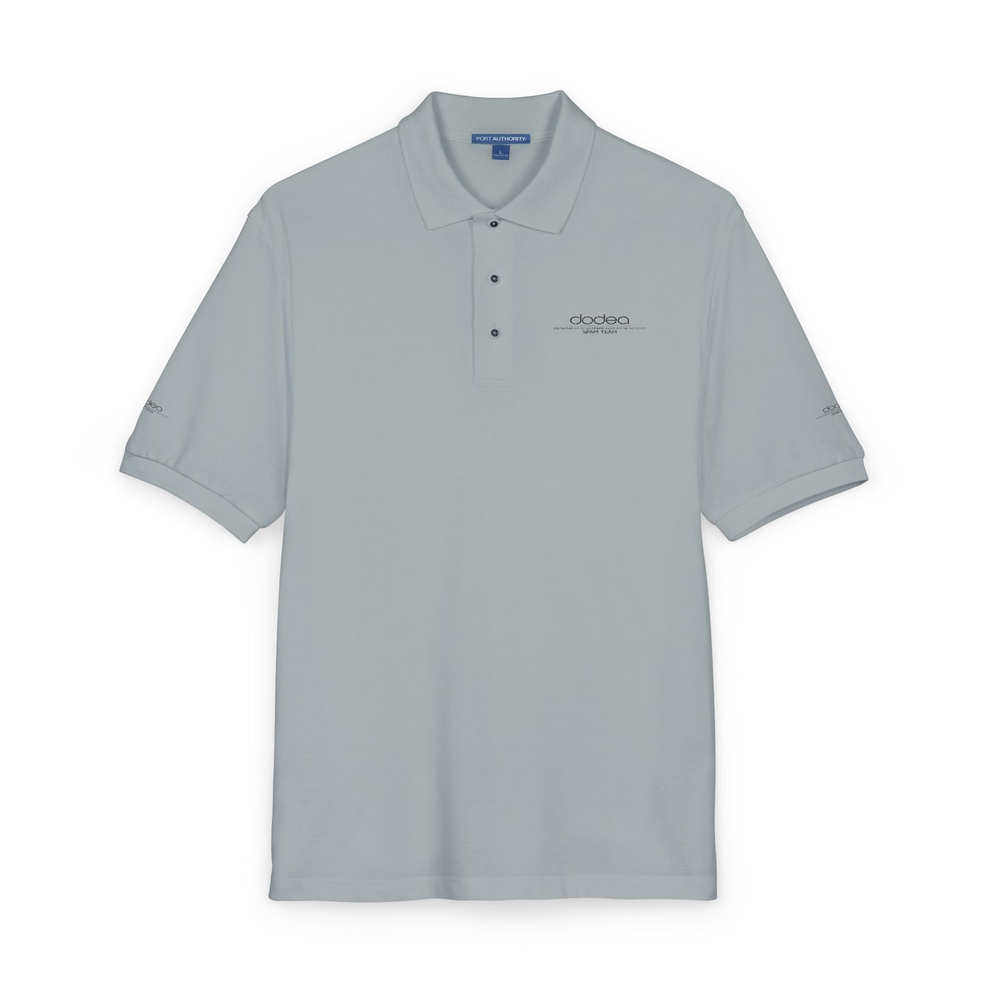 SPAM Embroidered Minimal Logo Polo Shirt — Classic Casual Work & Golf Tee