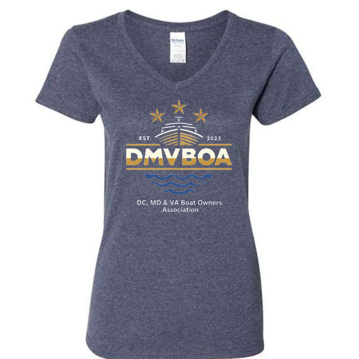 Heather Navy - FRONT
