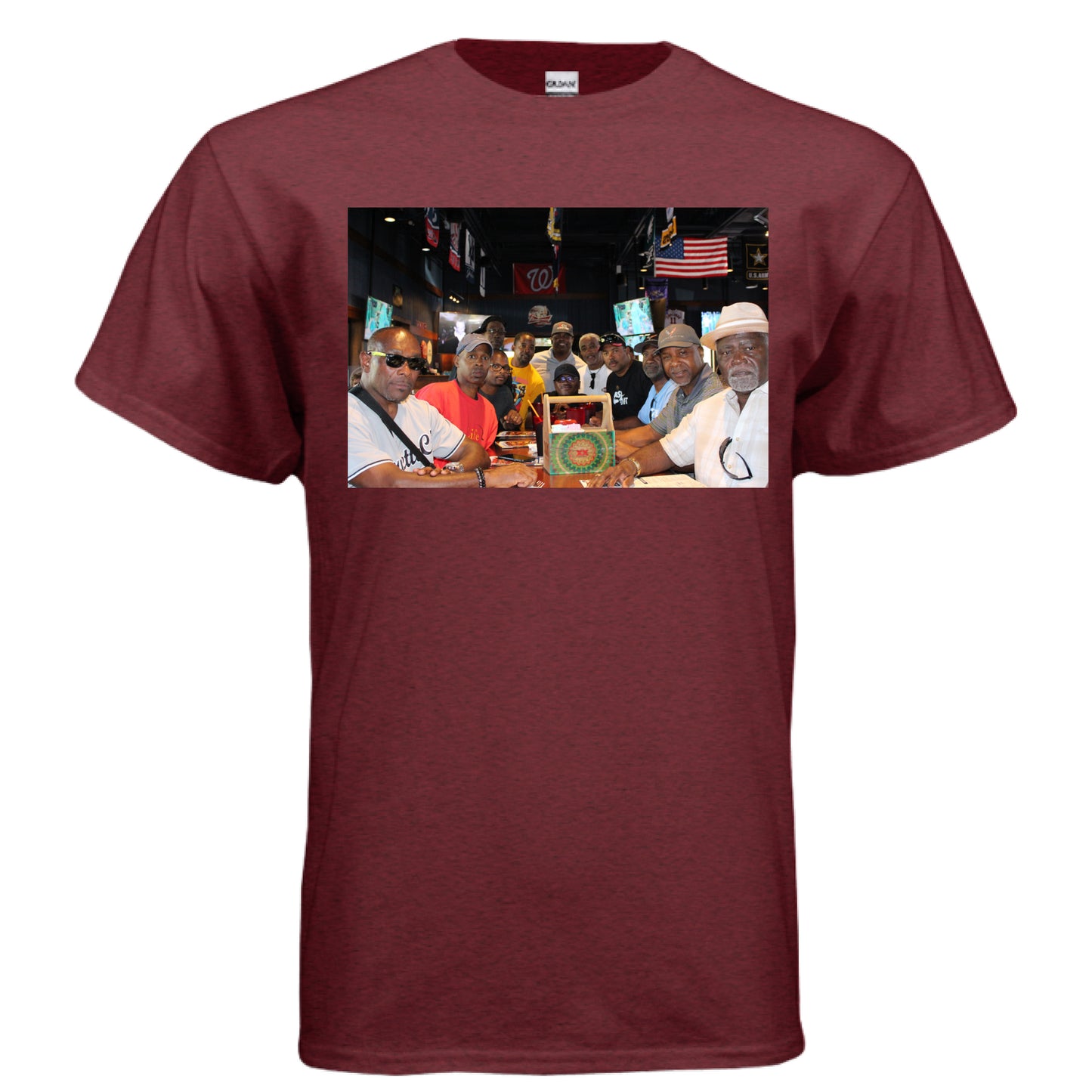 ANTIQUE CHERRY RED - FRONT