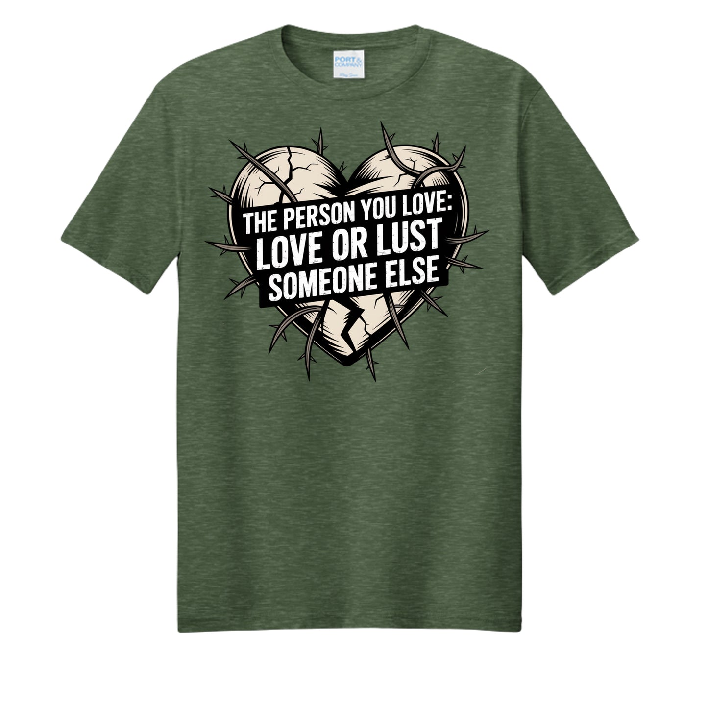 Forest Green Heather - PC455 - FRONT