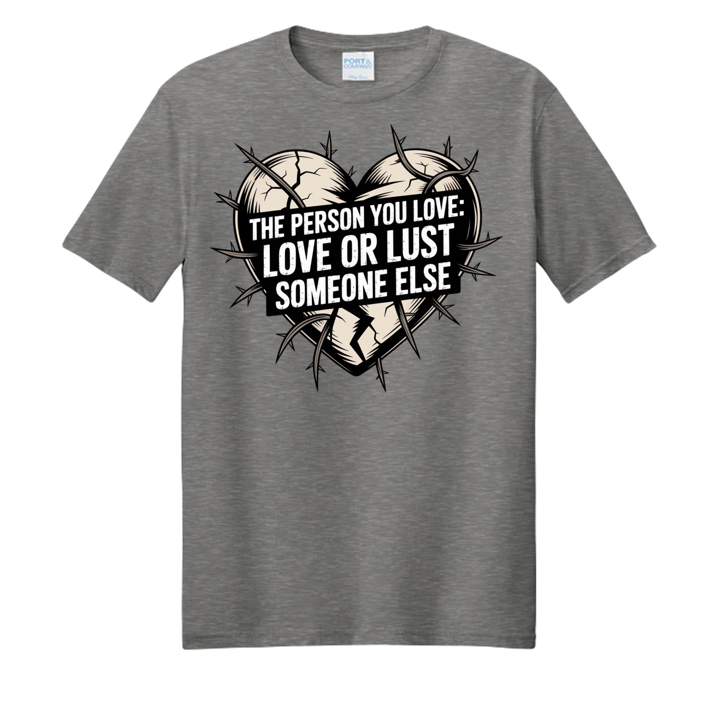 Graphite Heather - PC455 - FRONT