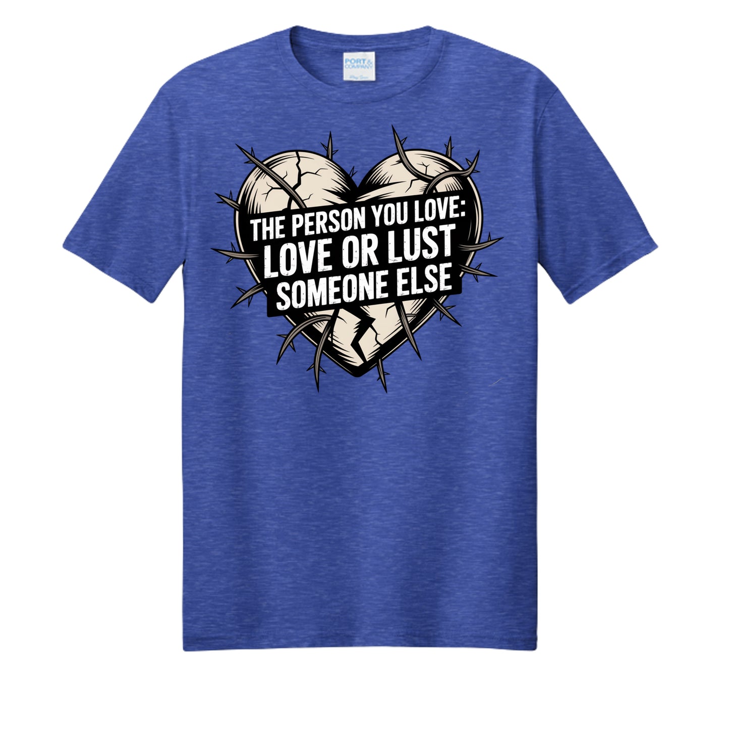 True Royal Heather - PC455 - FRONT
